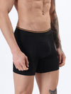 ONSKIN Men’s Deo-Cotton Long Trunks – Solid Multicolor Combo Pack of 5 | Soft, Breathable & Anti-Bacterial Everyday Innerwear
